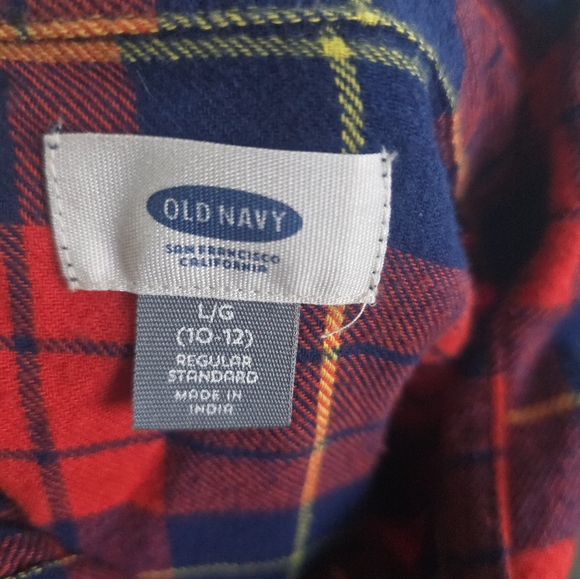 Old Navy Flannel Shirt - Picture 1 of 2